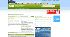 Desktop Screenshot of greenvehicles.automotive-business-review.com